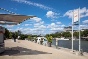 Escale fluviale parisienne port Jardin des Plantes.