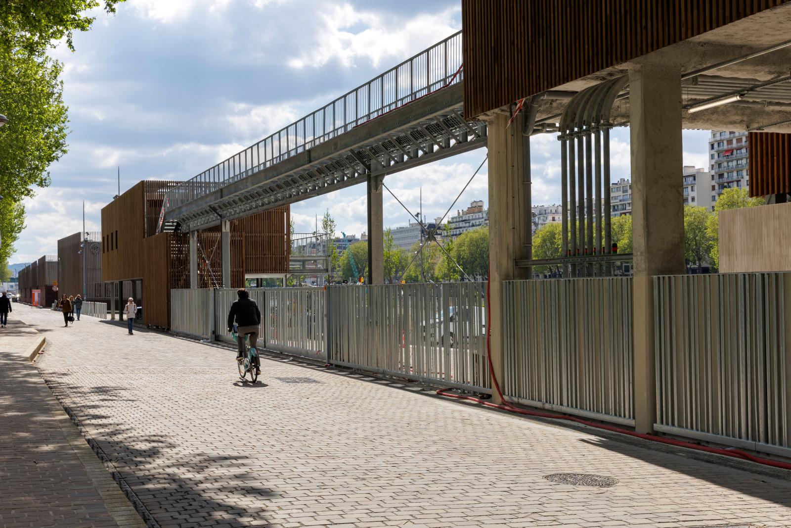 Port de Javel Bas zone de la centrale Lafarge Mirabeau