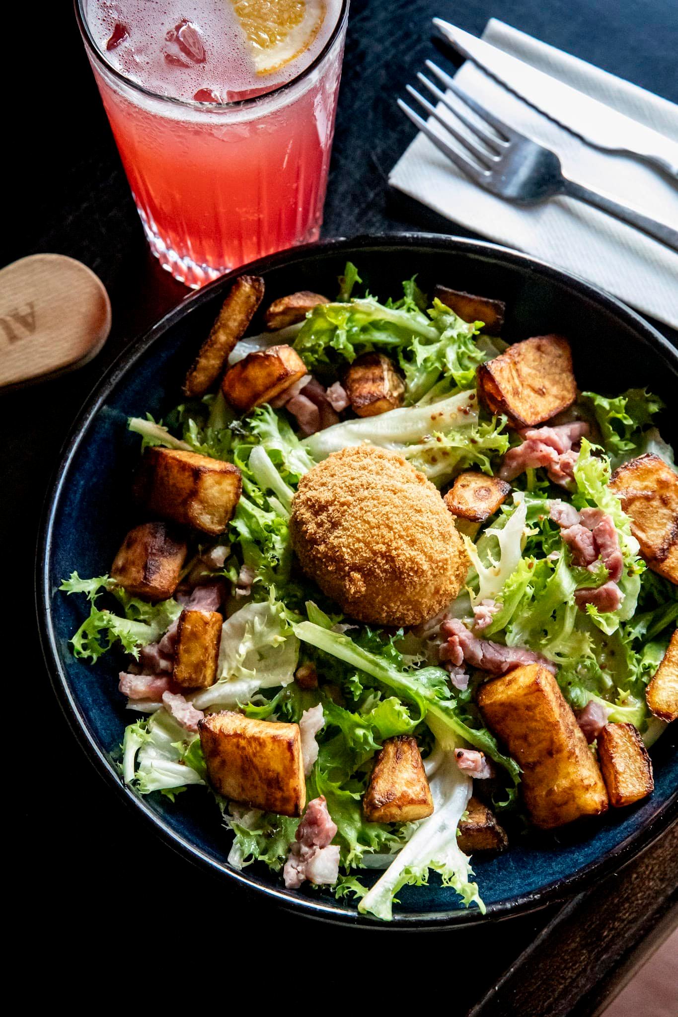 Menu Au bureau à Rouen