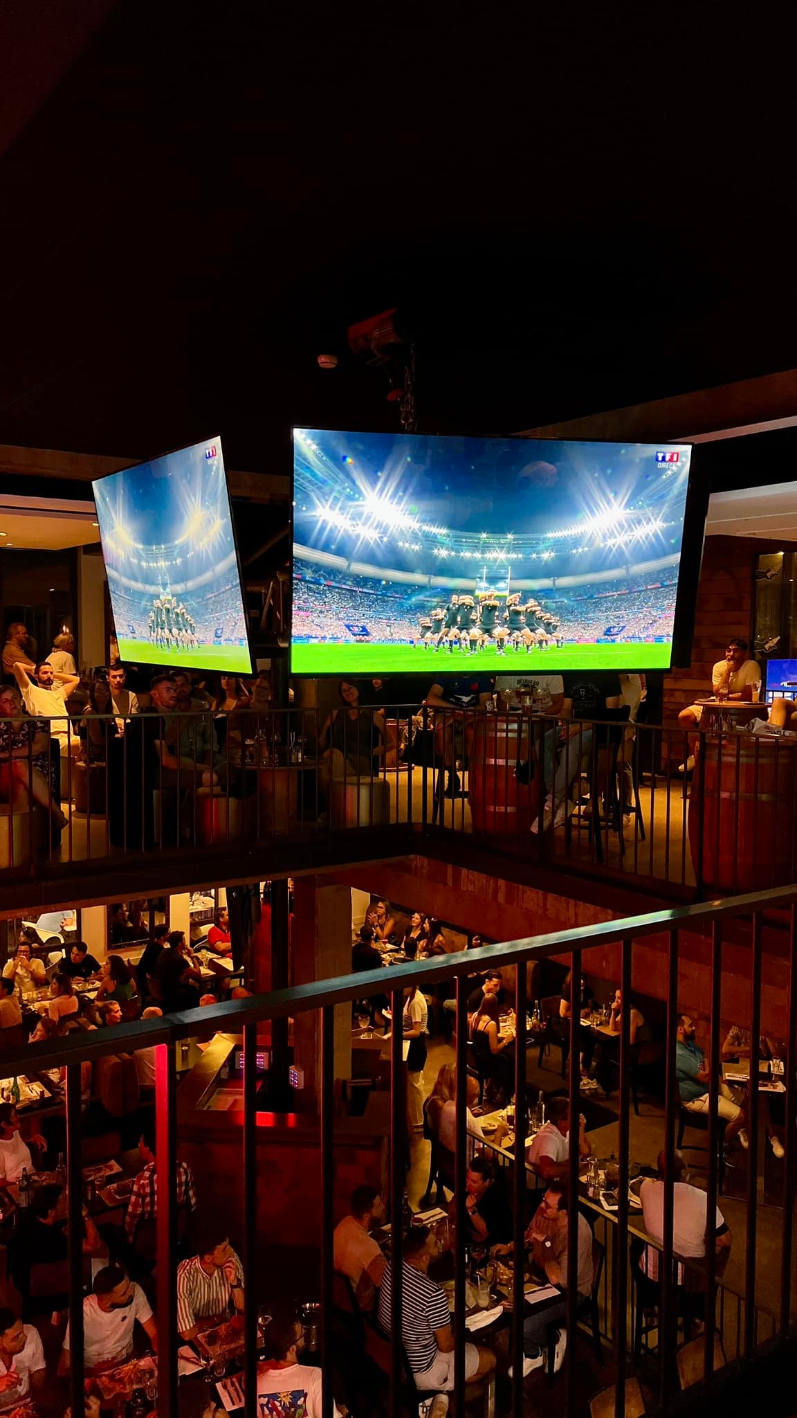 Match en direct au All Sports Café