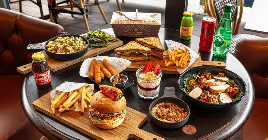 Menu Au bureau à Rouen