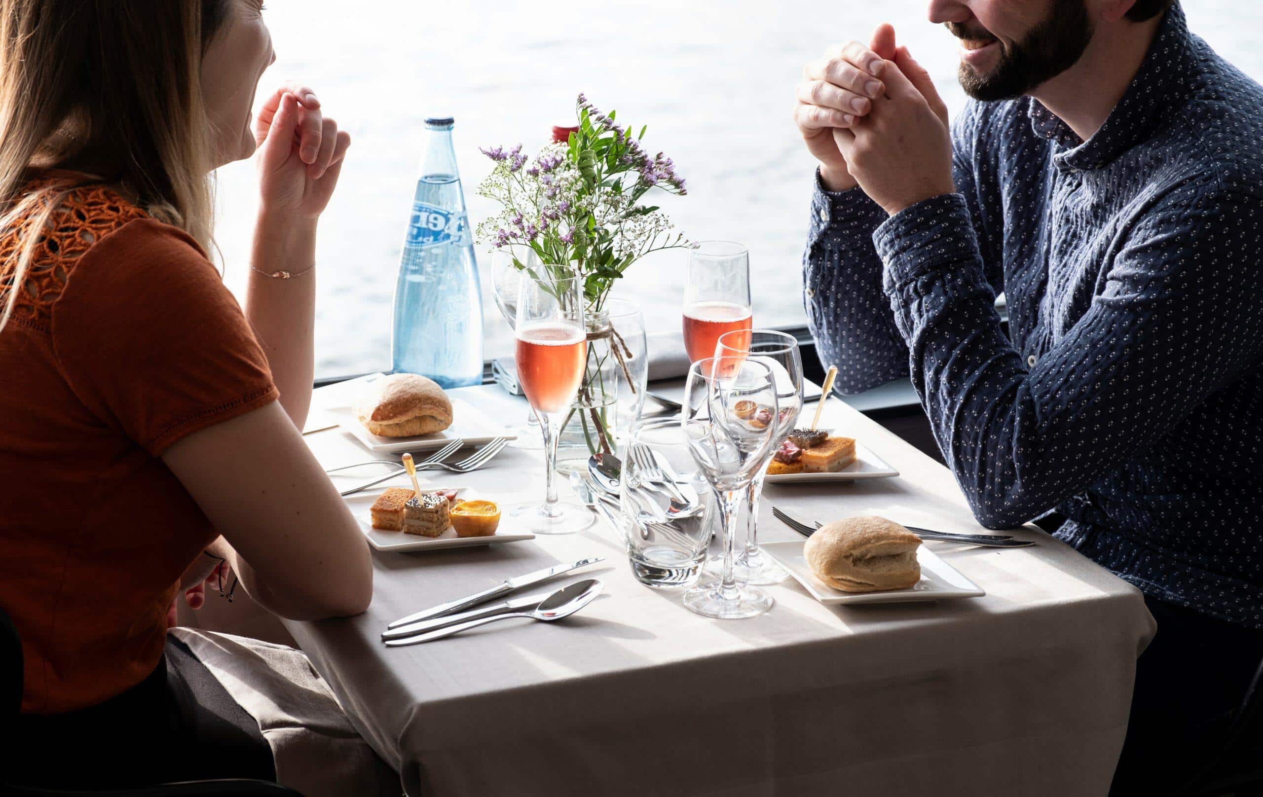 Dîner à bord du Bodega à Rouen