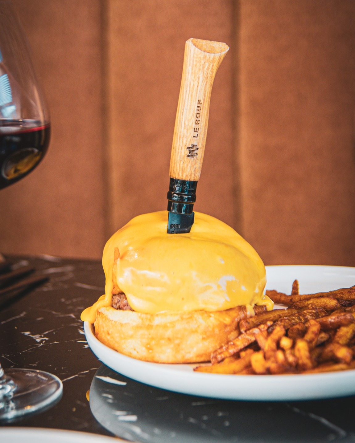 Assiettes burger à Rouen