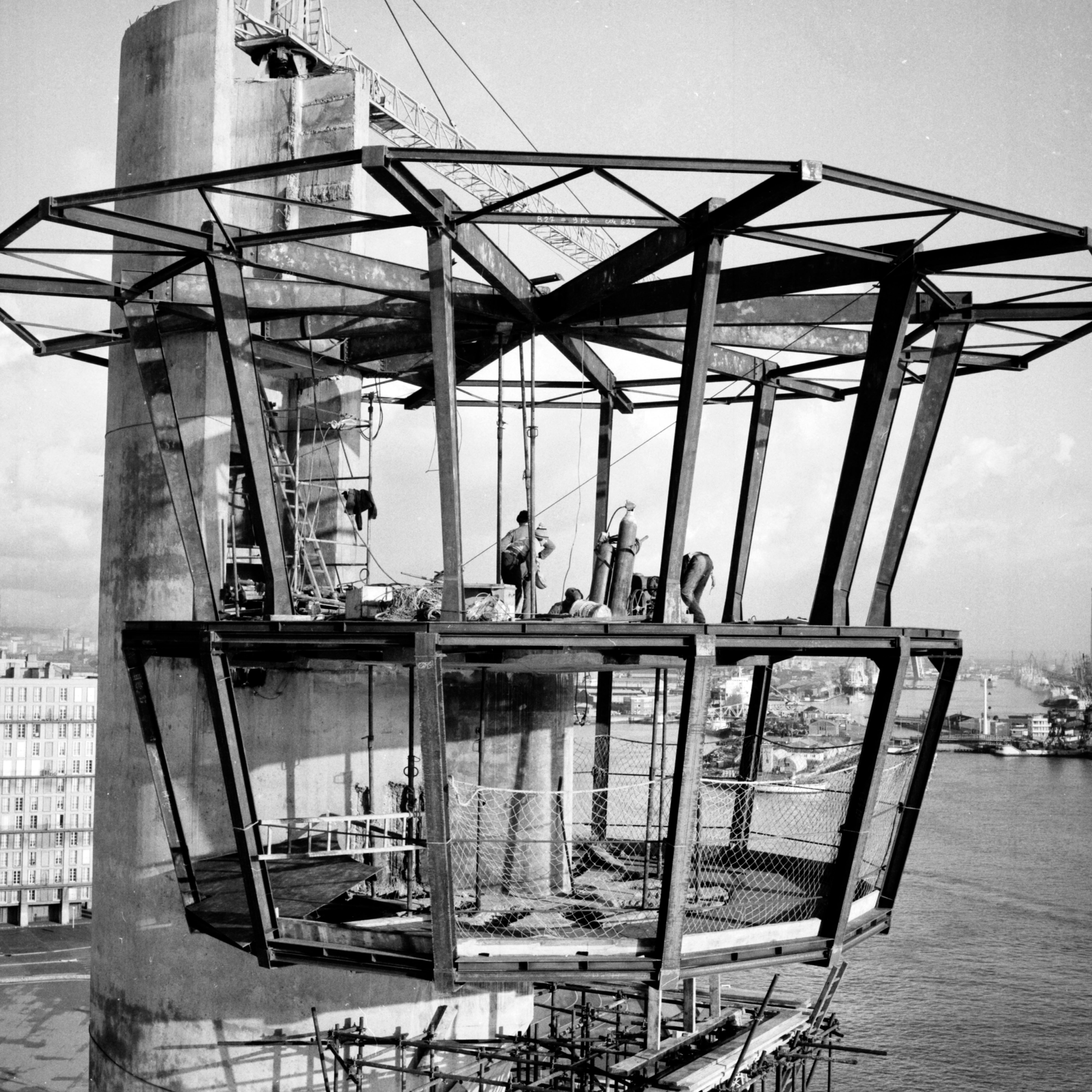 Construction du Semaphore - 1972