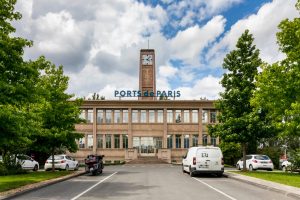 Bureaux des Ports-de-Paris. Locaux administratif du port de Gennevilliers.