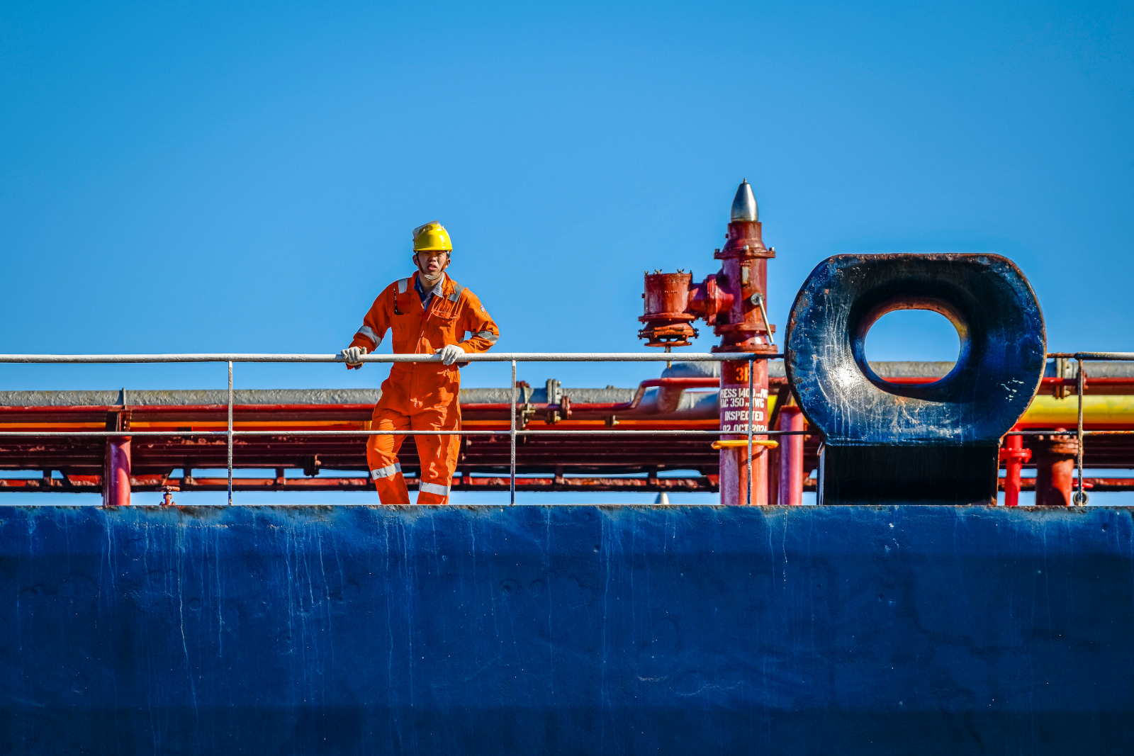 Marin à bord d'un navire