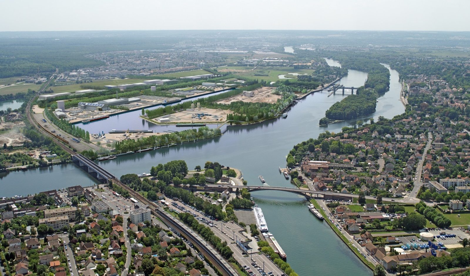 Montage de la phase 5 de PSMO en 2039 