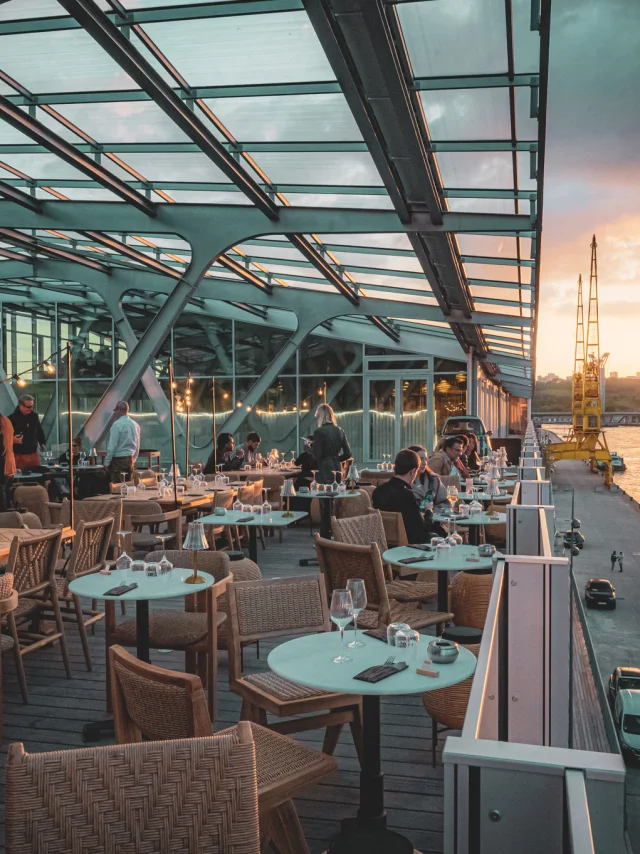 errasse du Rouf situé dans le hangar 105 à Rouen