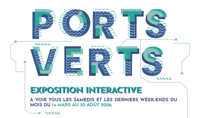 Visuel exposition Ports verts au Havre Port center