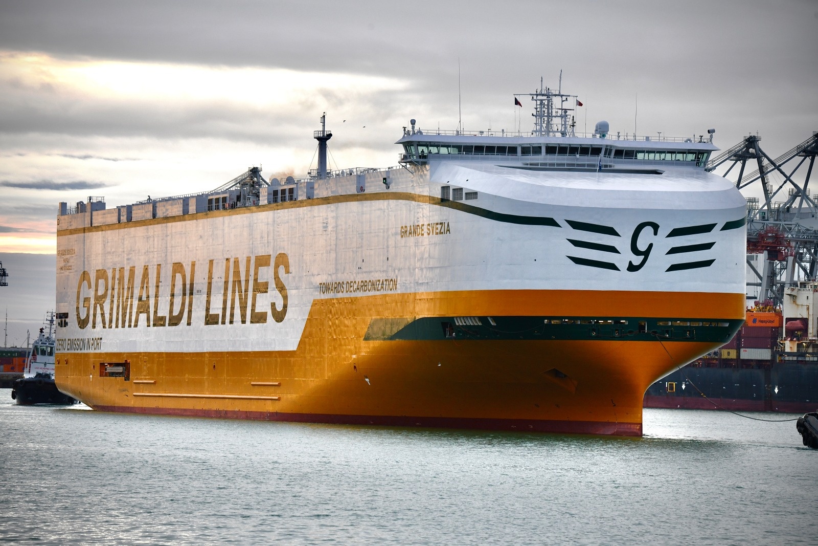 le Grande Svezia en mer