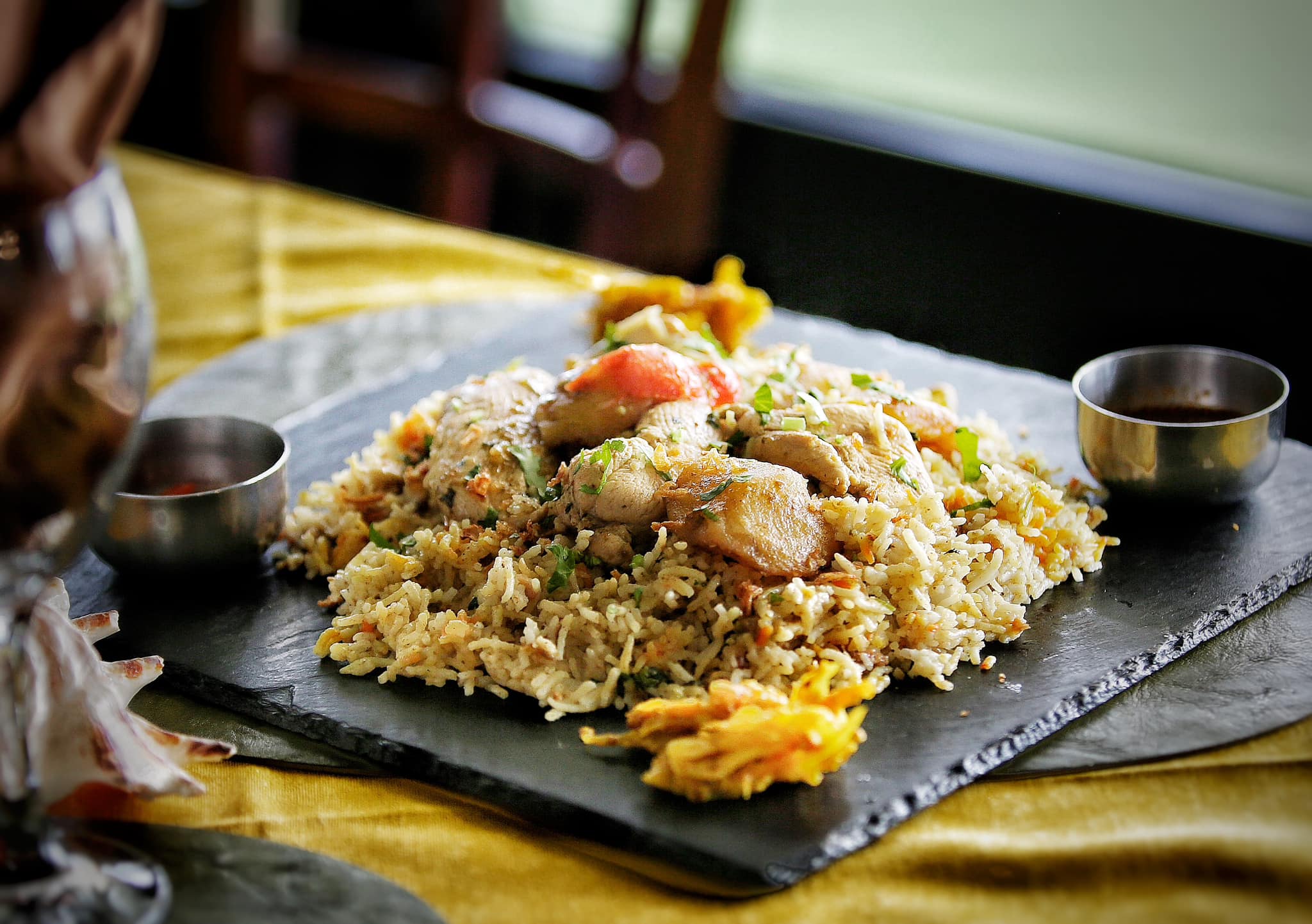 Plat au Saveurs Ile Maurice sur les quais au Havre