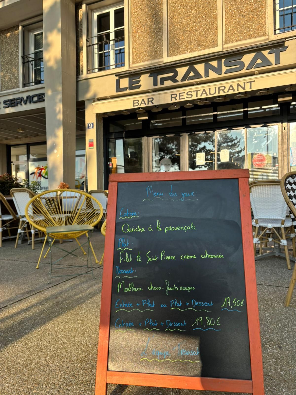 Restaurant Le Transat au Havre