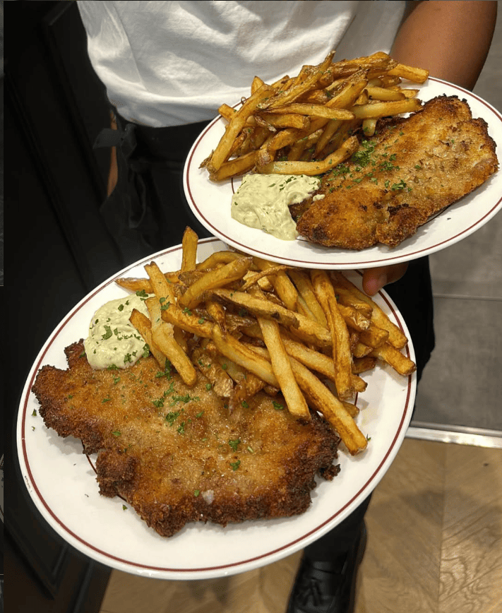 Assiettes au P'tit Bouillon sur les quais au Havre