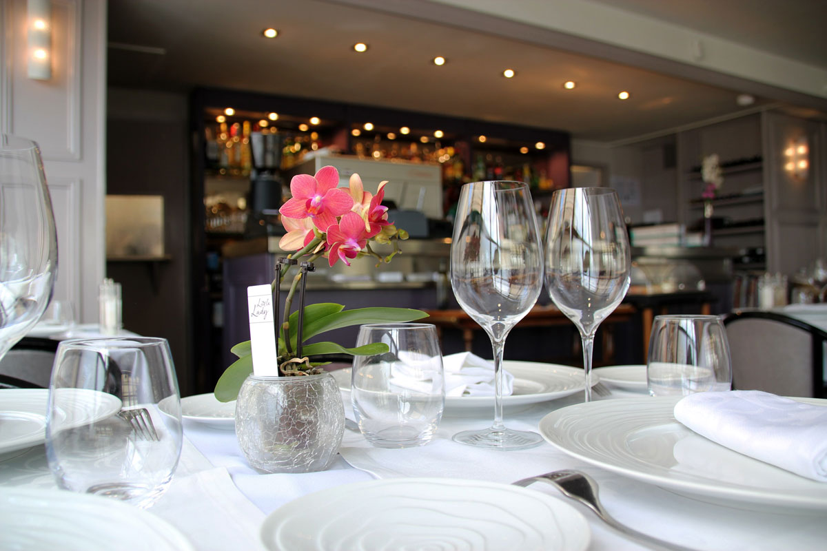 Table au Sorrento sur les quais du Havre