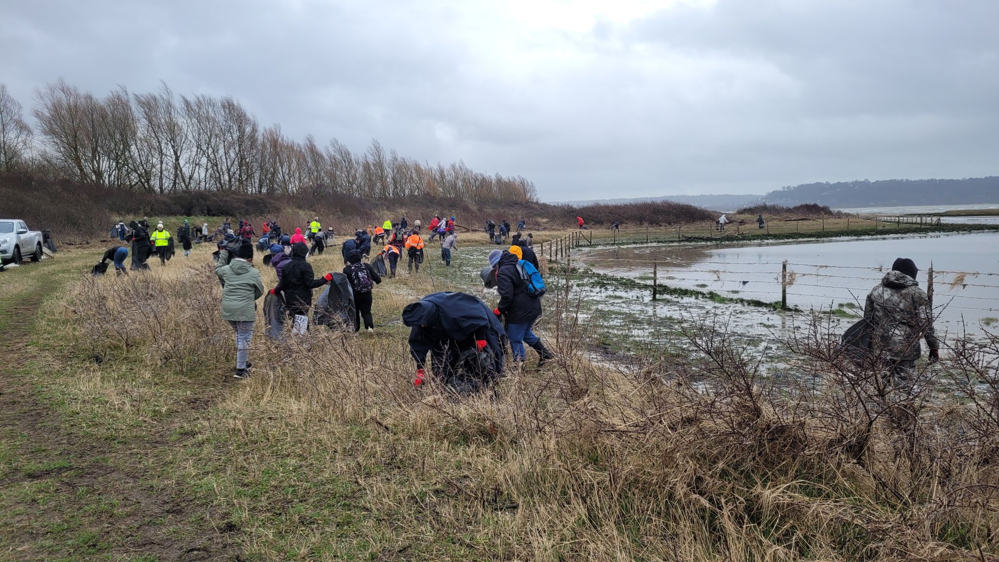Ramassage des déchets reposoir HAROPA PORT
