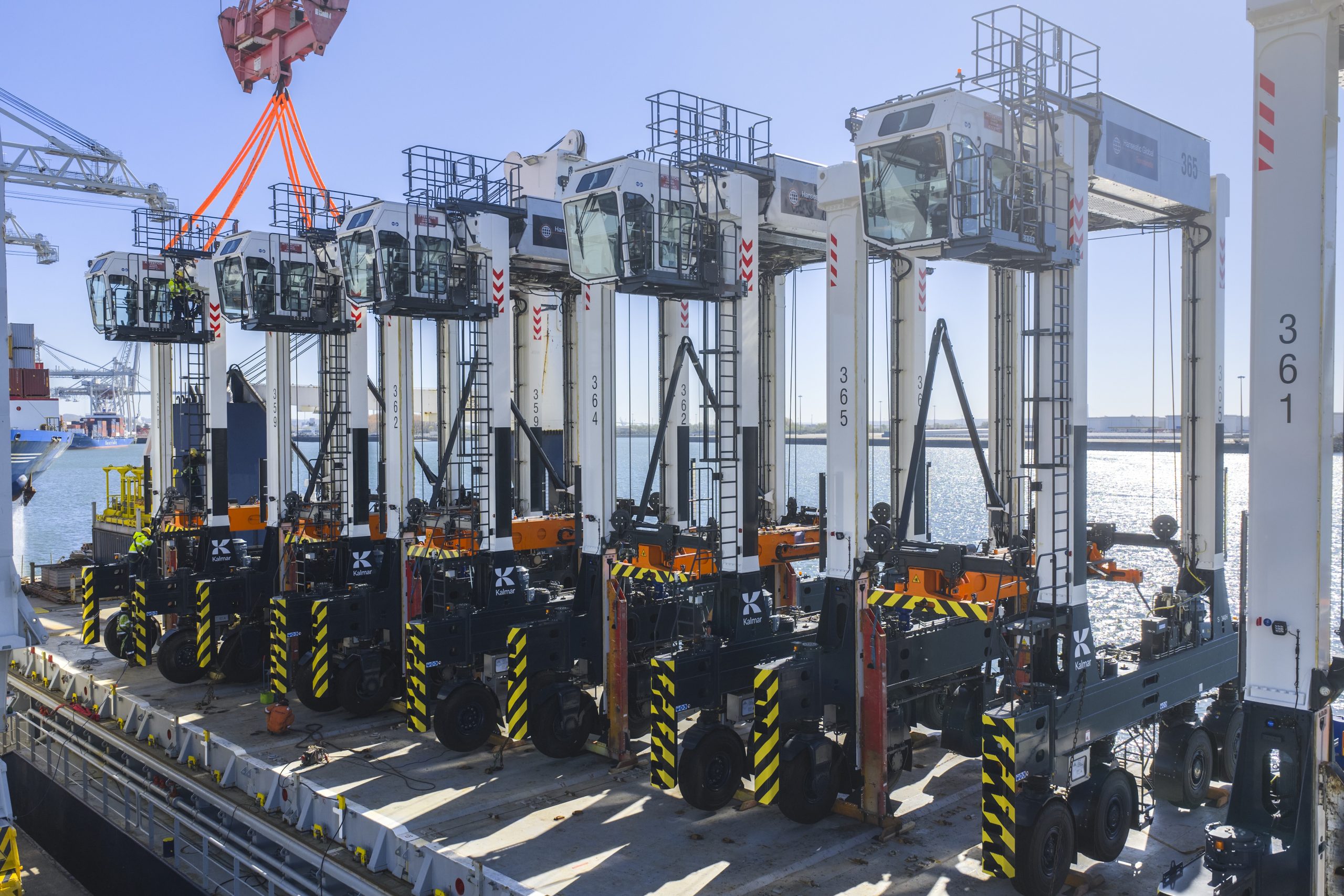 Livraison des nouveaux cavaliers au Havre