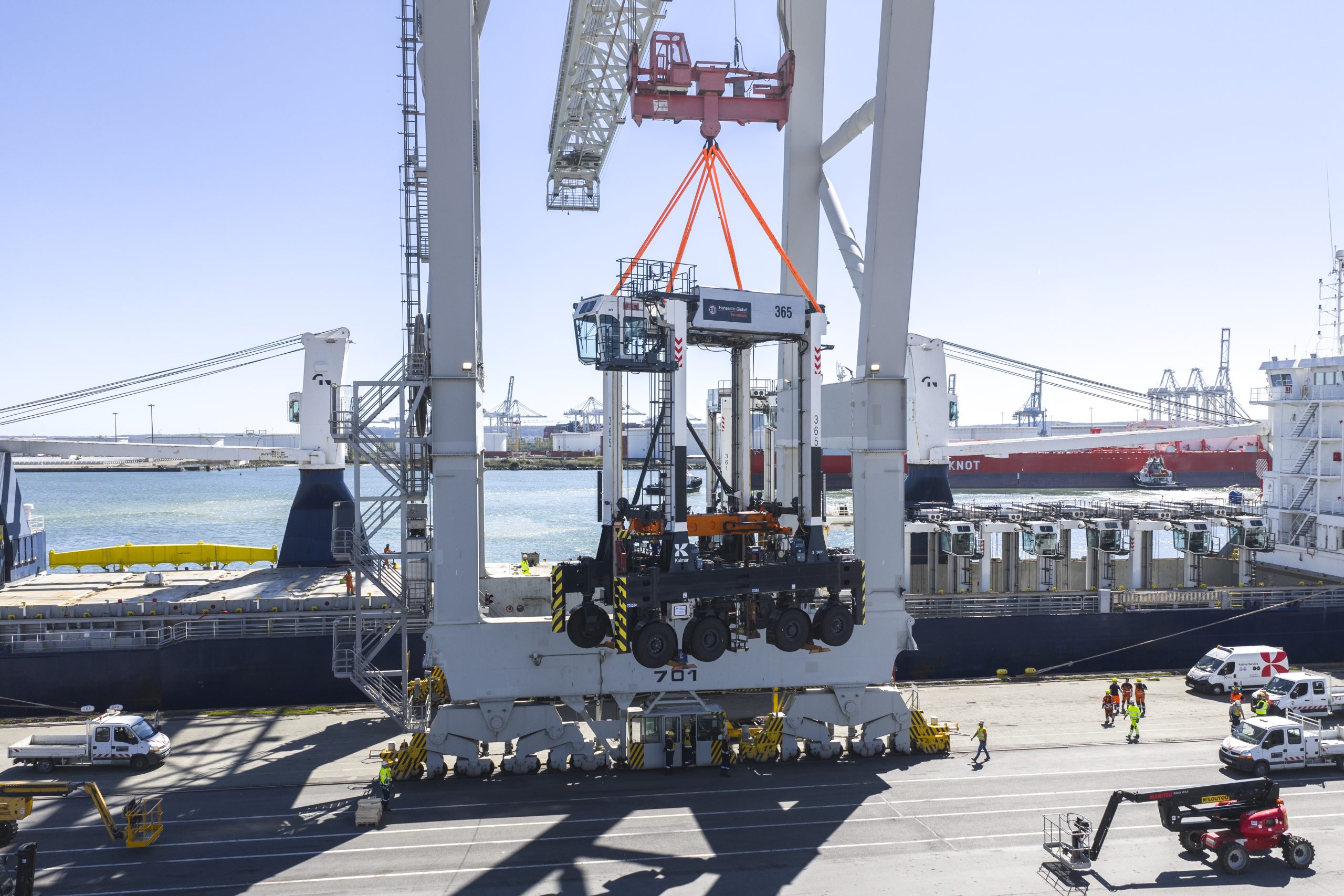 Livraison des nouveaux cavaliers au Havre