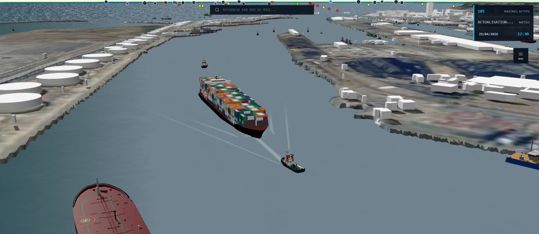 Visualisation logiciel SWiNG 3D