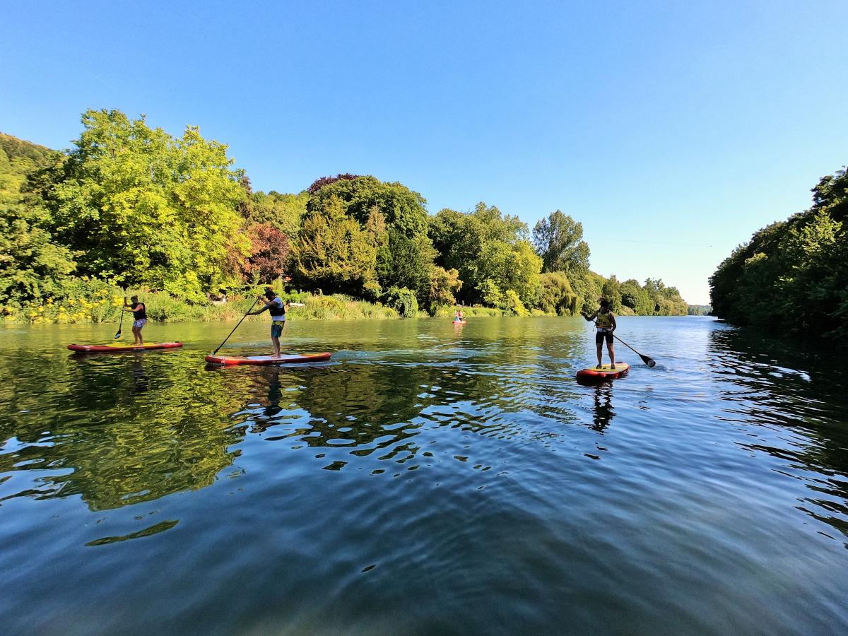 Balade en paddle