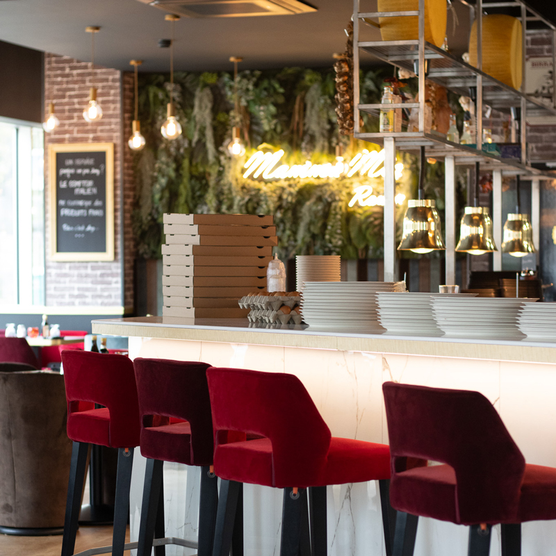 Restaurant Le Comptoir Italien sur les quais à Rouen